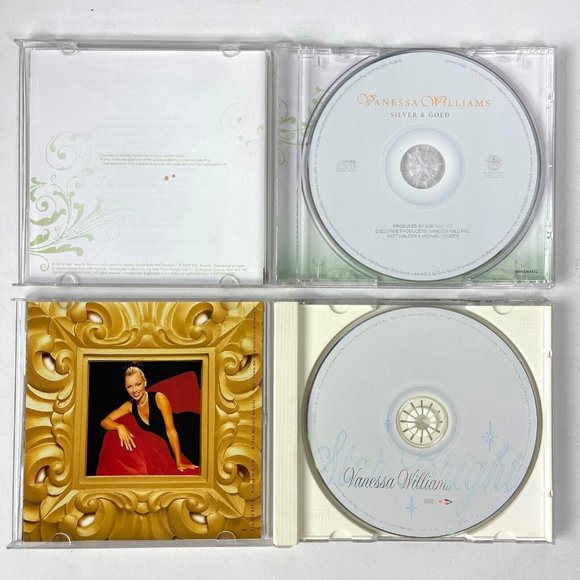 Vanessa Williams Christmas 2 CD Bundle Star Bright 1996 Silver and Gold 2016 - Picture 4 of 4